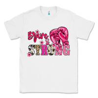 White brave and strong Classic Tee - NancyCooperArtShop