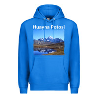 True Royal Bolivia Huayna Potosi Mountain Andes Art Premium Hoodie - trangStudio