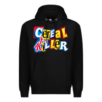 Black Cereal Killer For The Cereal Lovers In Your Family Premium Hoodie - trangStudio