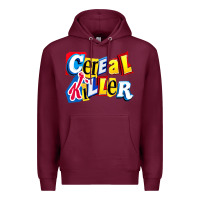 Burgundy Cereal Killer For The Cereal Lovers In Your Family Premium Hoodie - trangStudio