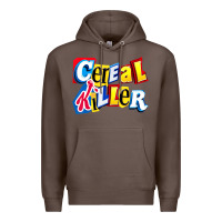 Coffee Cereal Killer For The Cereal Lovers In Your Family Premium Hoodie - trangStudio
