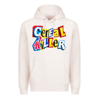 Pale Pink Cereal Killer For The Cereal Lovers In Your Family Premium Hoodie - trangStudio