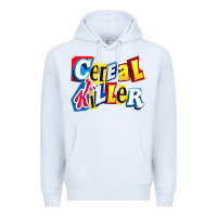 White Cereal Killer For The Cereal Lovers In Your Family Premium Hoodie - trangStudio