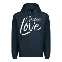 Navy Cute Christian Joyful Gift Kid'S Choose Joy Premium Hoodie - trangStudio