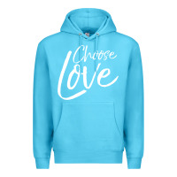 Ocean Blue Cute Christian Joyful Gift Kid'S Choose Joy Premium Hoodie - trangStudio