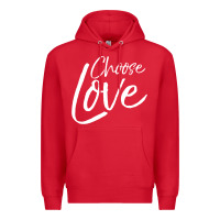 Red Cute Christian Joyful Gift Kid'S Choose Joy Premium Hoodie - trangStudio