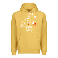 Antique Gold stay woke freddy krueger Premium Hoodie - trangStudio