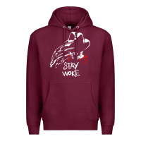 Burgundy stay woke freddy krueger Premium Hoodie - trangStudio