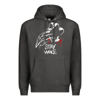 Charcoal Heather stay woke freddy krueger Premium Hoodie - trangStudio