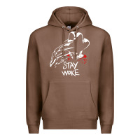 Chestnut stay woke freddy krueger Premium Hoodie - trangStudio