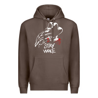 Coffee stay woke freddy krueger Premium Hoodie - trangStudio