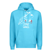 Ocean Blue stay woke freddy krueger Premium Hoodie - trangStudio