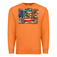 Carrot western america map usa Premium Sweatshirt - BarkalooDesign