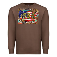 Chestnut western america map usa Premium Sweatshirt - BarkalooDesign
