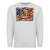 Dove Grey western america map usa Premium Sweatshirt - BarkalooDesign