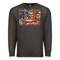 Smoke western america map usa Premium Sweatshirt - BarkalooDesign