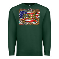 Sports Green western america map usa Premium Sweatshirt - BarkalooDesign