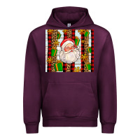 Mauve Wine santa with gifts Urban Hoodie - AdoDesignShop