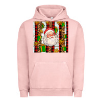 Pigment Salmon santa with gifts Urban Hoodie - AdoDesignShop