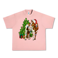 Salmon american paint horse christmas tree Urban Heavy Tee - CowGirlArtShop