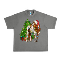 Tornado american paint horse christmas tree Urban Heavy Tee - CowGirlArtShop