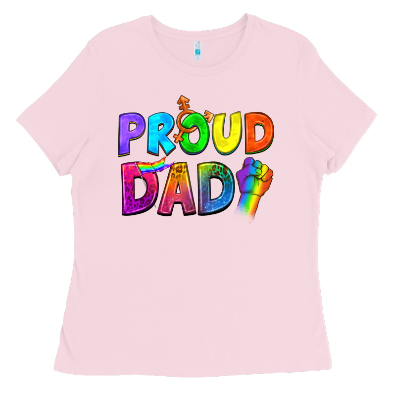 Proud Dad Ladies Tee by NancyCooperArtShop | Teevron
