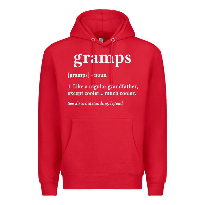 Grandpa Gift For Gramps, Fathers Day Birthday Gift Idea Premium Hoodie by trangStudio | Teevron