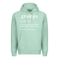 Seafoam Grandpa Gift for Gramps, Fathers Day Birthday Gift Idea Premium Hoodie - trangStudio