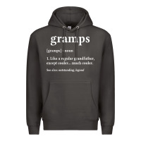 Smoke Grandpa Gift for Gramps, Fathers Day Birthday Gift Idea Premium Hoodie - trangStudio