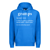 True Royal Grandpa Gift for Gramps, Fathers Day Birthday Gift Idea Premium Hoodie - trangStudio