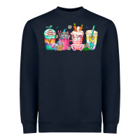 Navy easter day coffee gnome Heavyweight Sweatshirt - CowhideDigitalArt