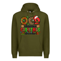 Army Green ocd obsessive christmas disorder Premium Hoodie - Jasminsmagicworld