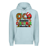 Blue Mist ocd obsessive christmas disorder Premium Hoodie - Jasminsmagicworld