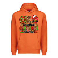 Carrot ocd obsessive christmas disorder Premium Hoodie - Jasminsmagicworld