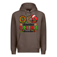Coffee ocd obsessive christmas disorder Premium Hoodie - Jasminsmagicworld