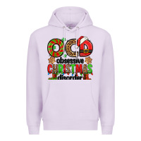 Lilac ocd obsessive christmas disorder Premium Hoodie - Jasminsmagicworld