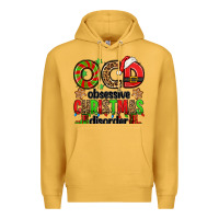 Mustard ocd obsessive christmas disorder Premium Hoodie - Jasminsmagicworld
