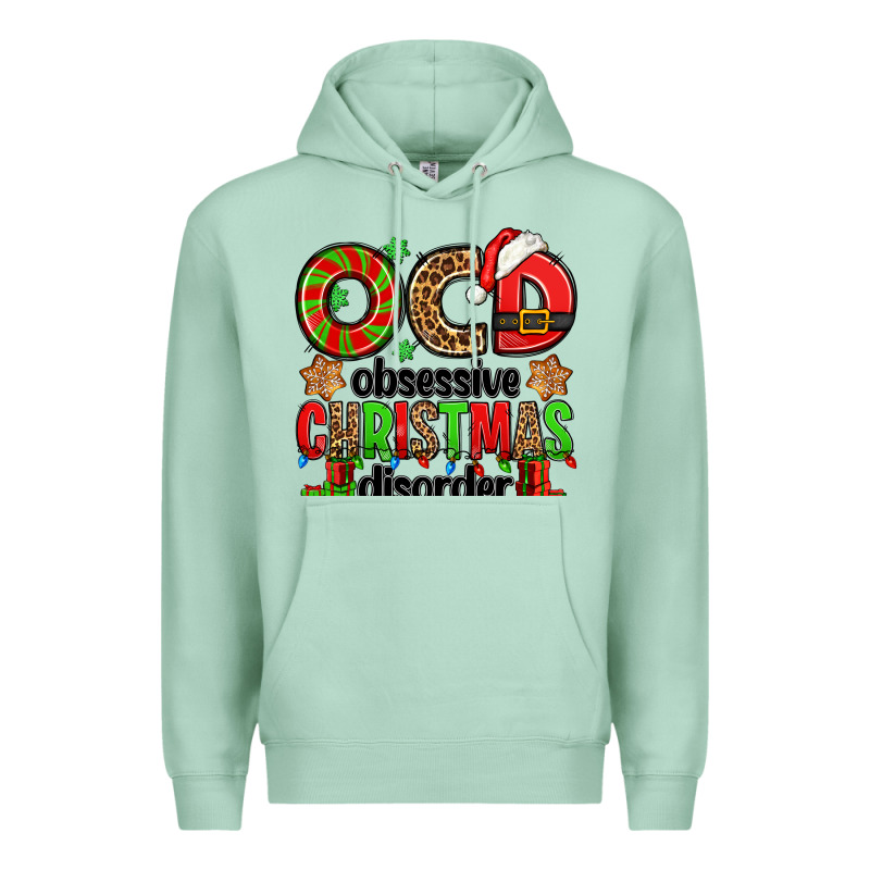 Ocd Obsessive Christmas Disorder Premium Hoodie by Jasminsmagicworld | Teevron