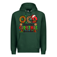 Sports Green ocd obsessive christmas disorder Premium Hoodie - Jasminsmagicworld