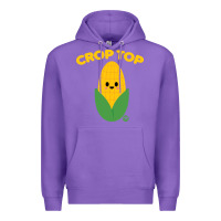Purple corn t  shirt c r o p t o p t  shirt Premium Hoodie - trangStudio