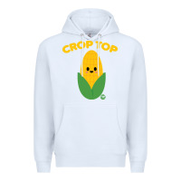 White corn t  shirt c r o p t o p t  shirt Premium Hoodie - trangStudio