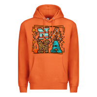 Carrot Fall Autumn Leopard Nana Premium Hoodie - LillyAllenDesigns
