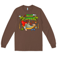 Chestnut Hello Summer Long Sleeve Tee - CowCowDesign