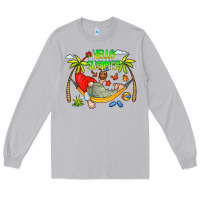 Moon Dust Hello Summer Long Sleeve Tee - CowCowDesign