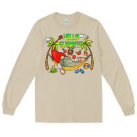 Mushroom Hello Summer Long Sleeve Tee - CowCowDesign
