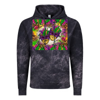 Cloud Black Mardi Gras masks tumbler Vintage Hoodie - HowdyJamesFarm