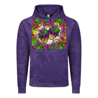 Cloud Purple Mardi Gras masks tumbler Vintage Hoodie - HowdyJamesFarm