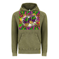 Vintage Olive Mardi Gras masks tumbler Vintage Hoodie - HowdyJamesFarm