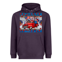 Plum american truck 4th of july tumbler Heavyweight Hoodie - BarkalooDesign
