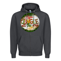 Smoke Christmas Jingle Zipper Hoodie - Artiststas